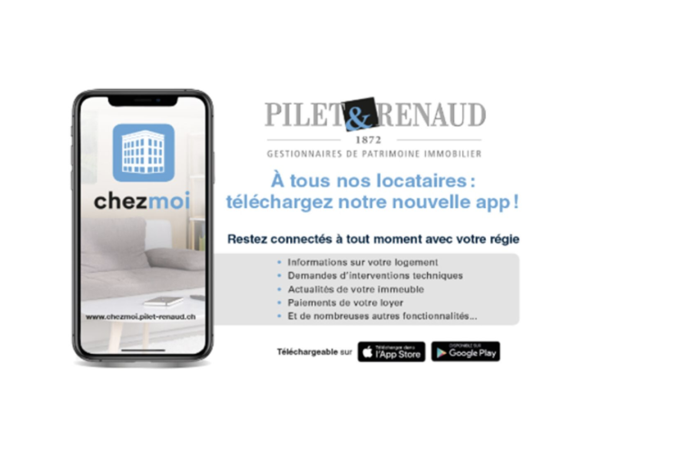 Application locataires Pilet & Renaud : une solution web innovante